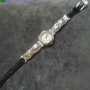 Brighton Camden Silvertone Watch